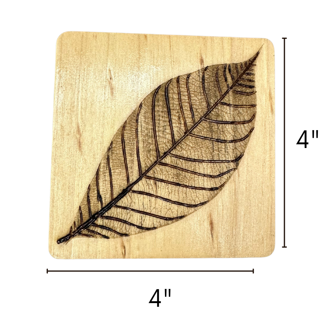 Leaf Coasters