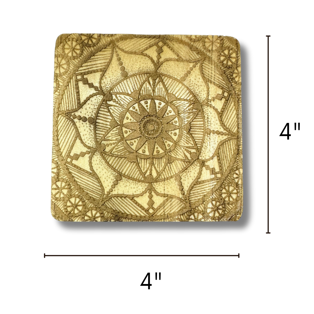 Mandala Coasters