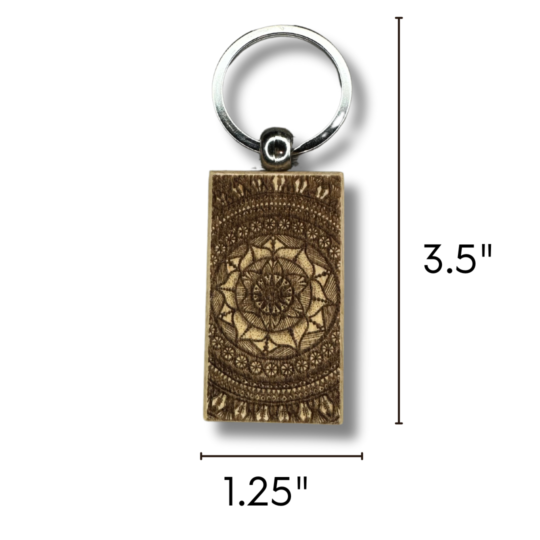Mandala Keychain
