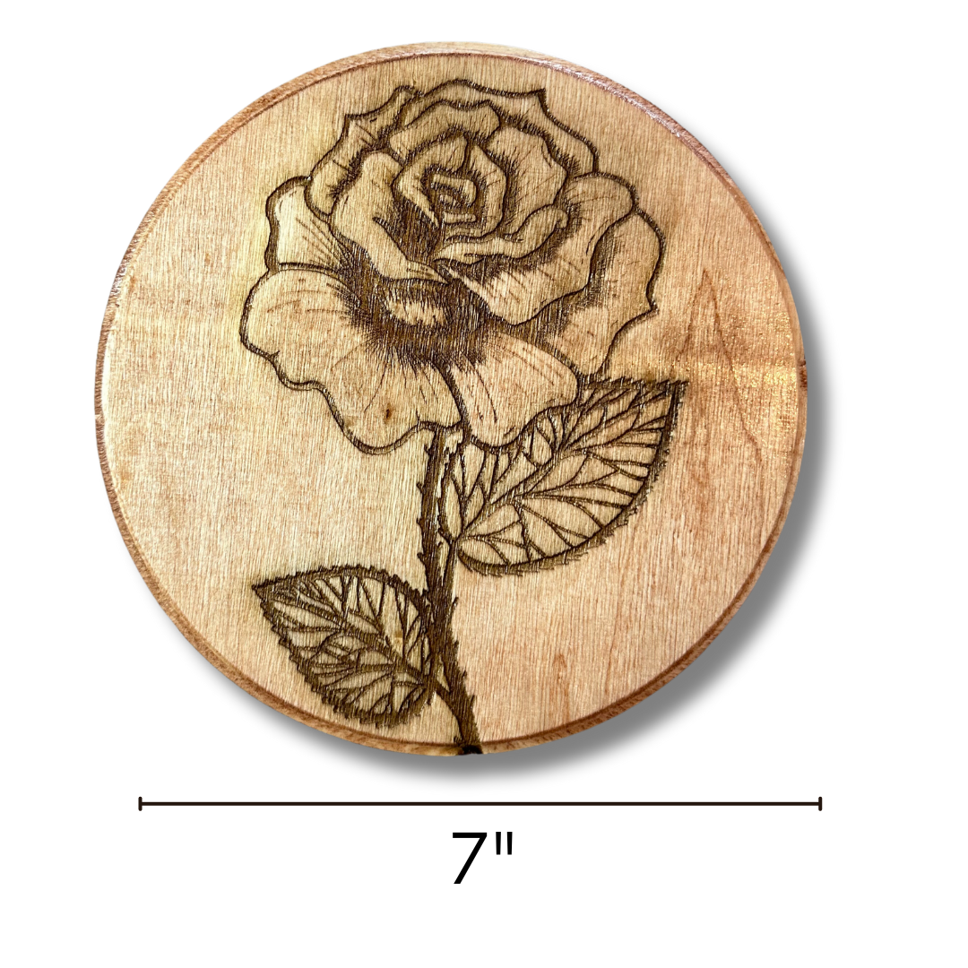 Rose Wall Art 1 (Decoration Only)