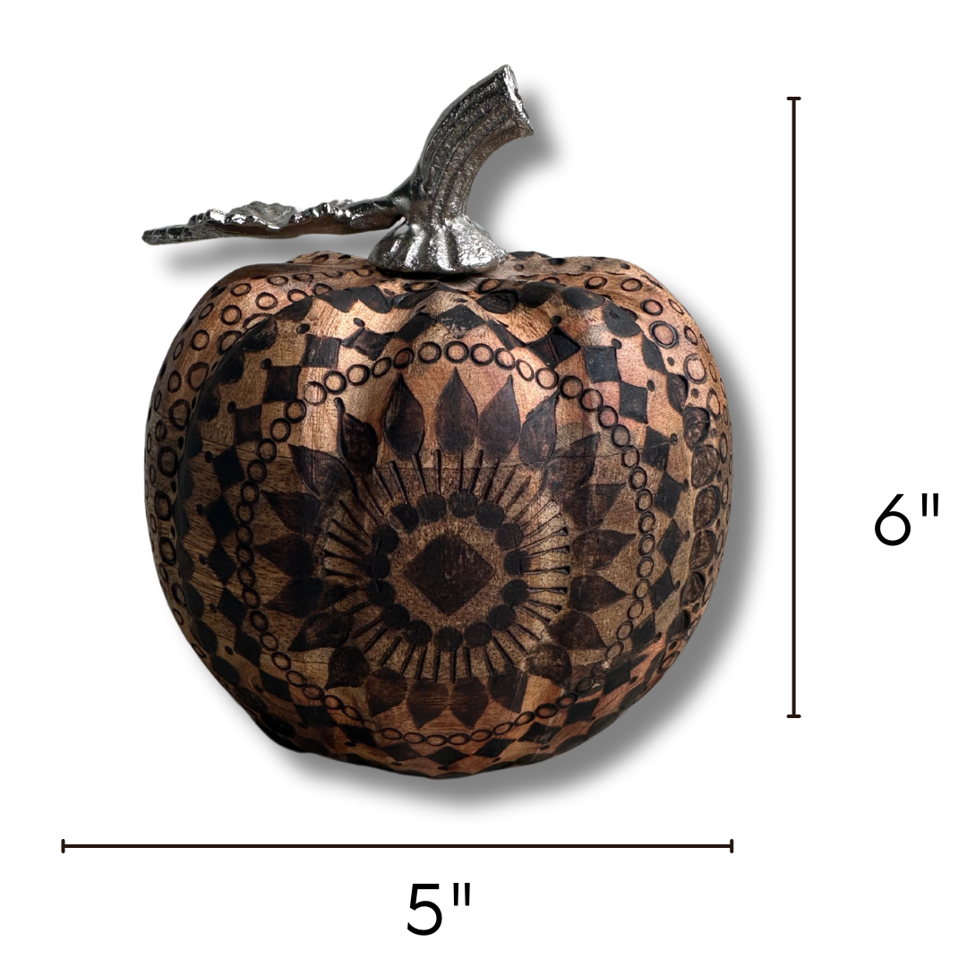 Small Mandala Pumpkin #4