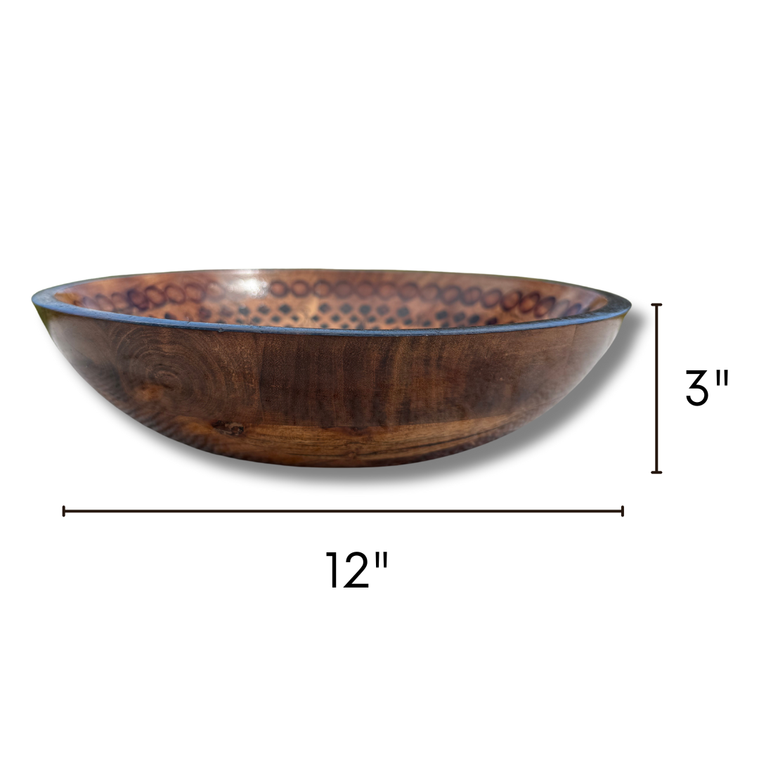 12" Mandala Bowl (Food Safe)
