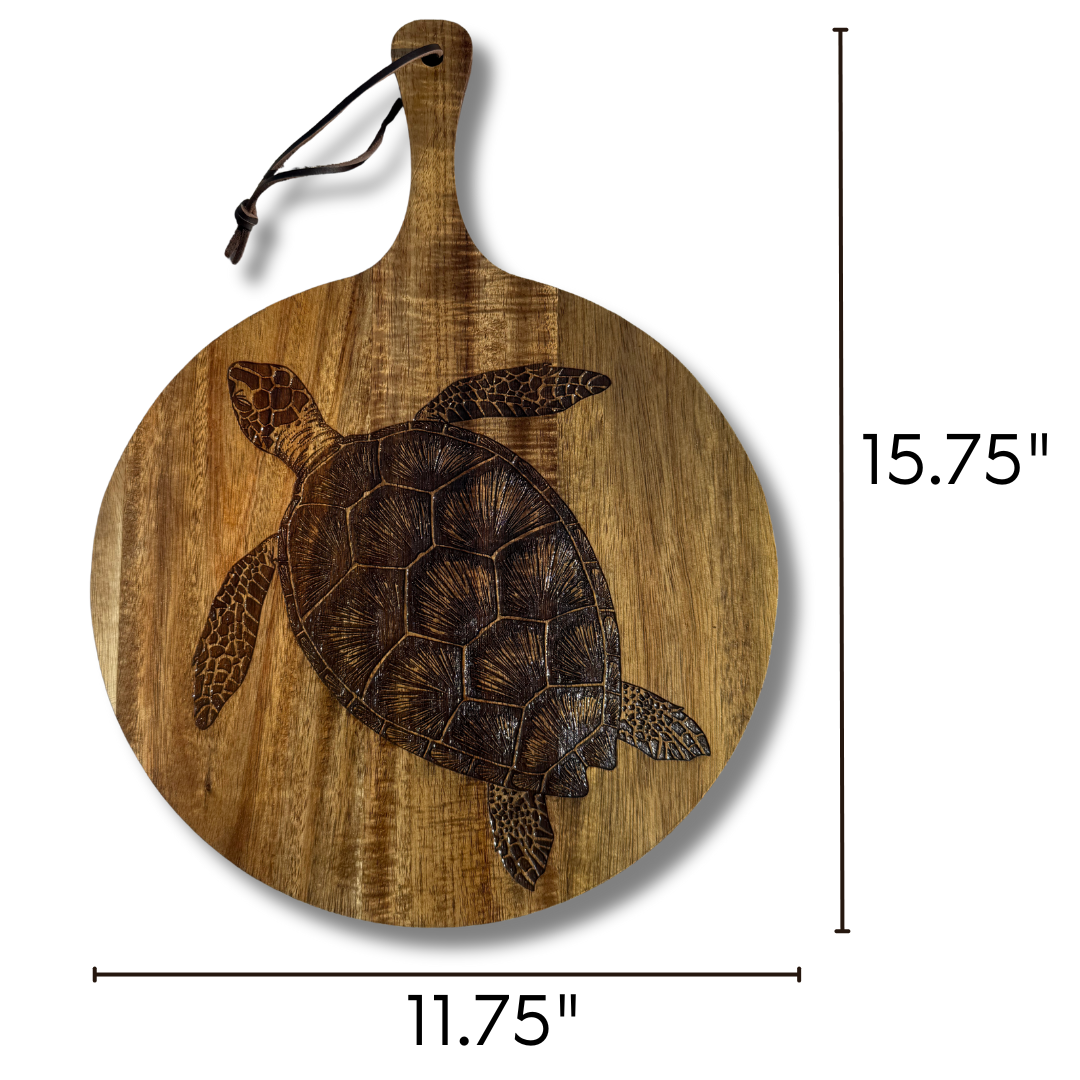 Sea Turtle Board (Food Safe)
