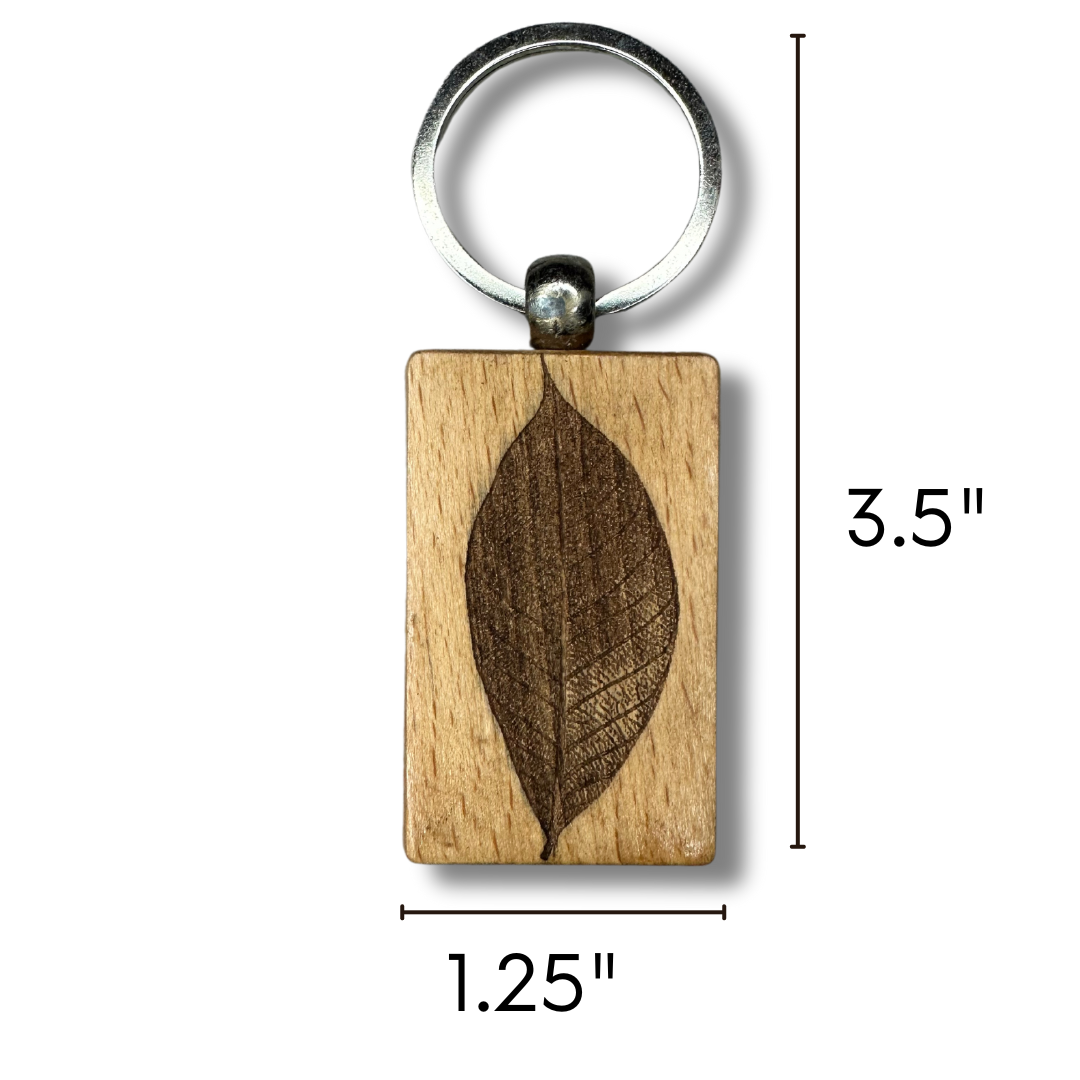 Mushroom & Fern Keychain Collection