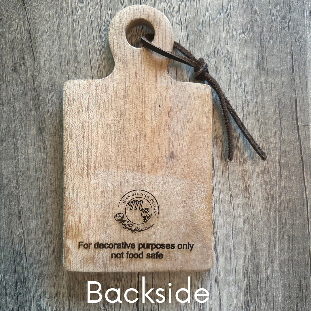 Mini Leaf Board (Decoration Only)