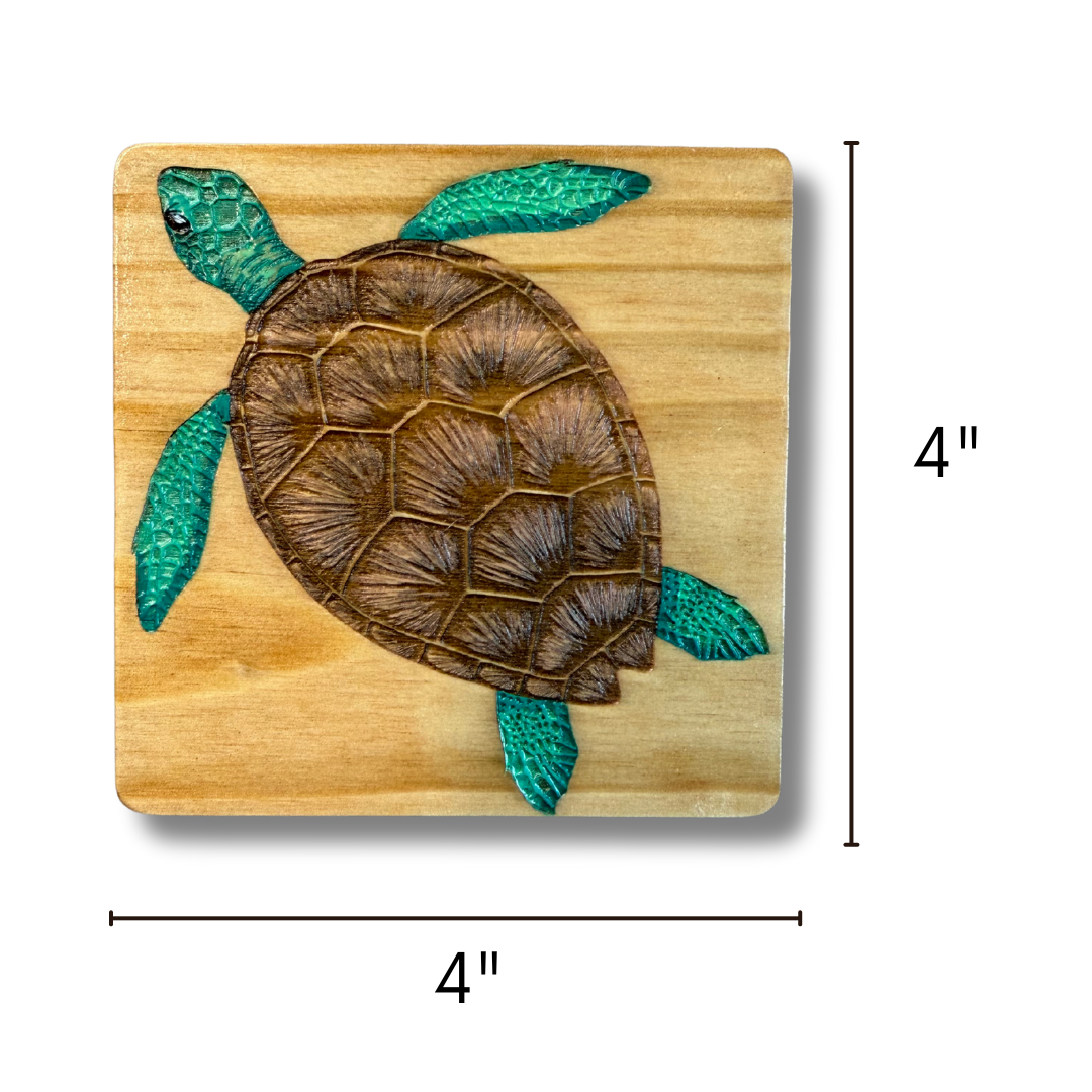 Sea Turtle Coasters