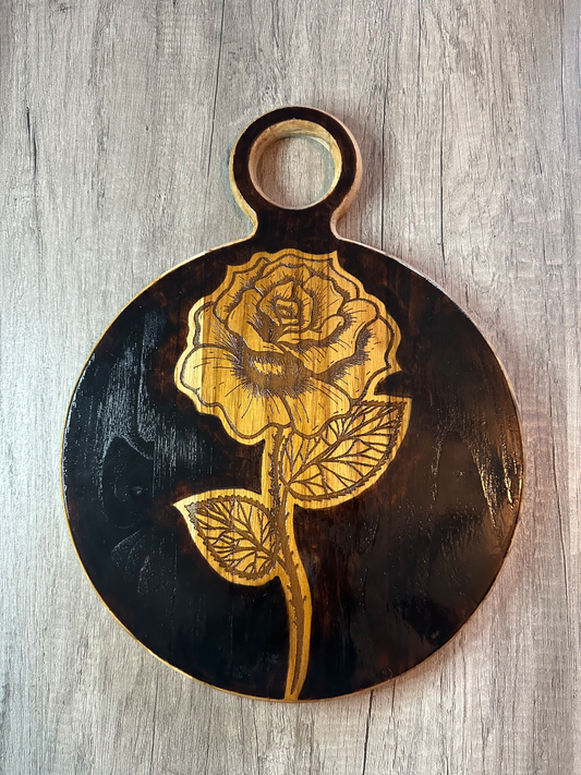 Rose Charcuterie & Cutting Board (Food Safe) - Large