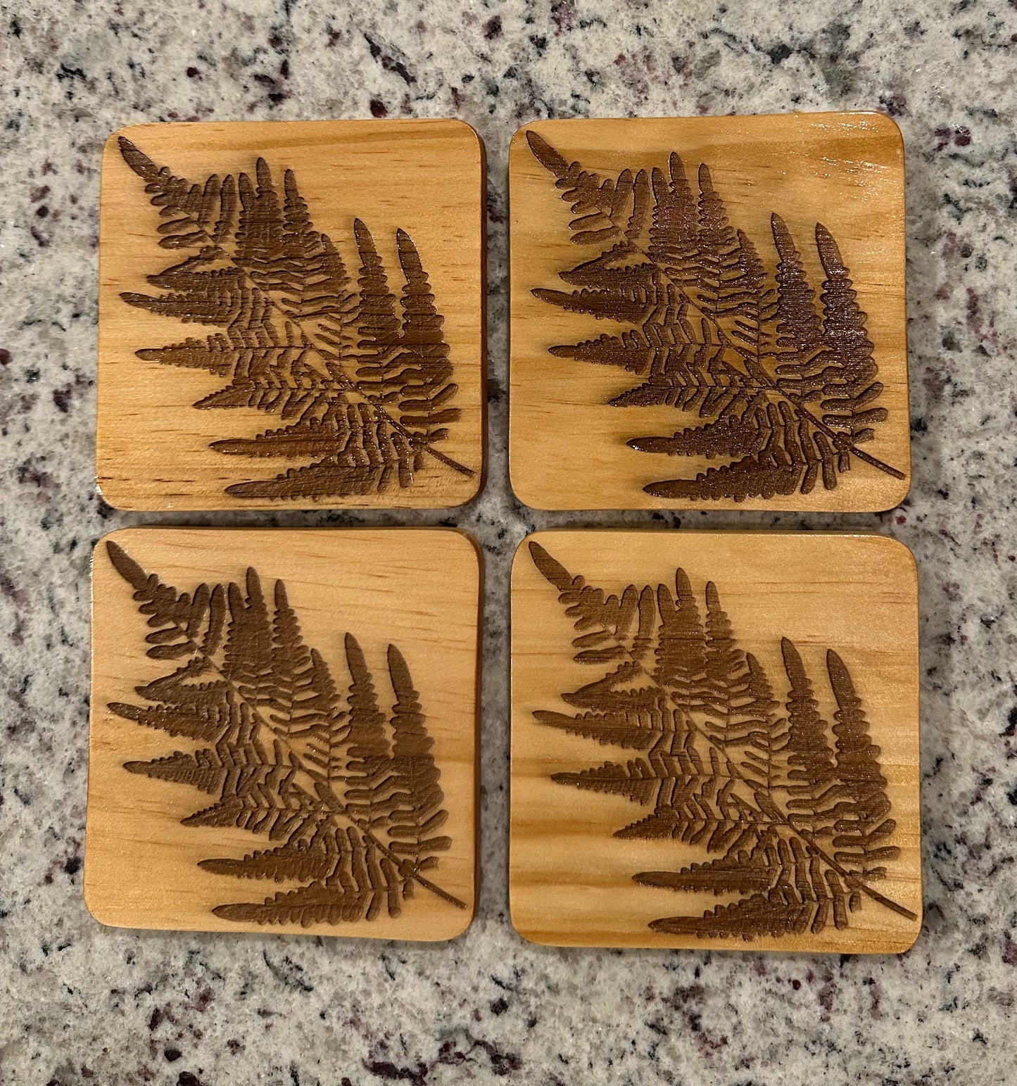 Fern Coaster Set