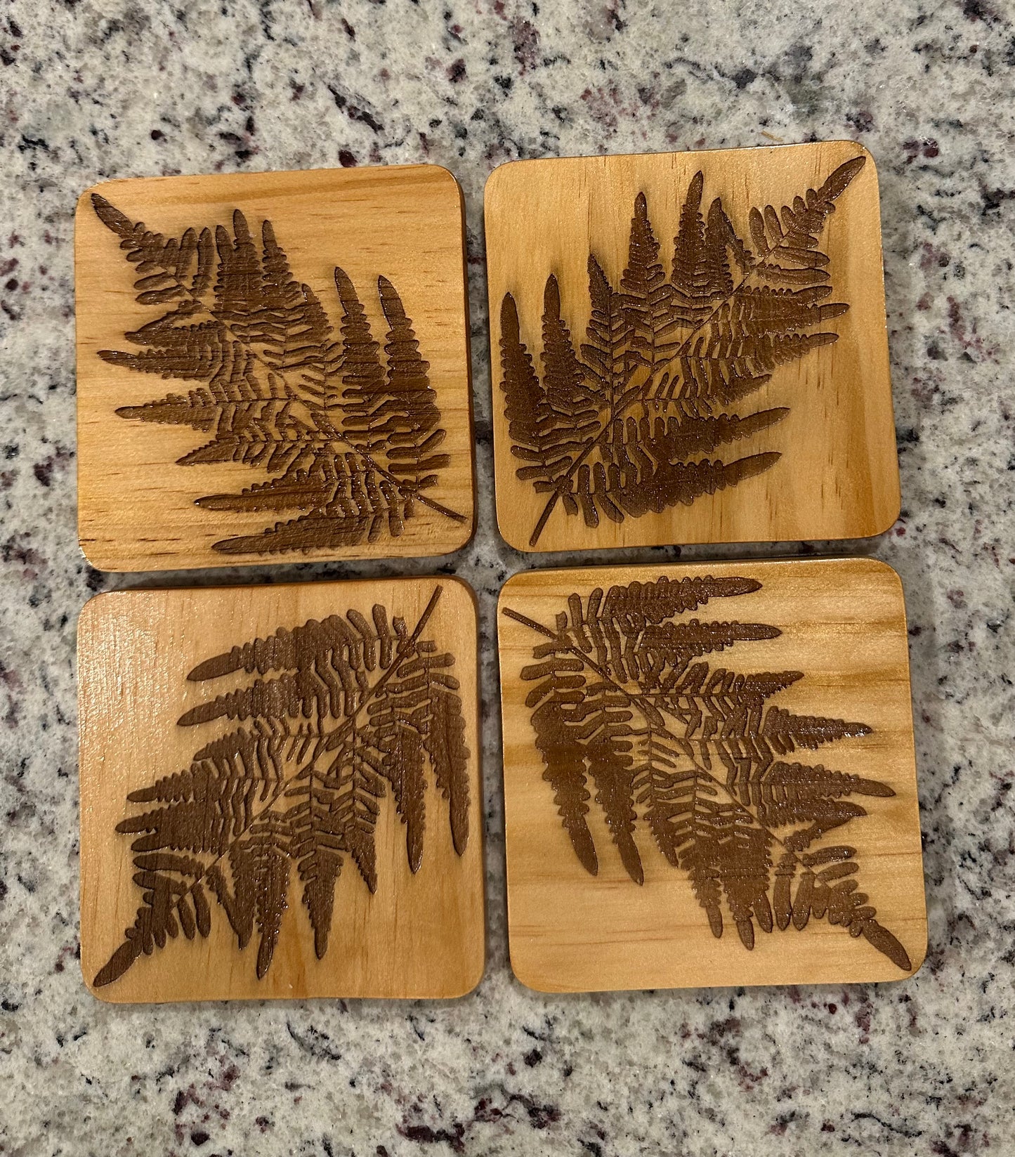Fern Coaster Set