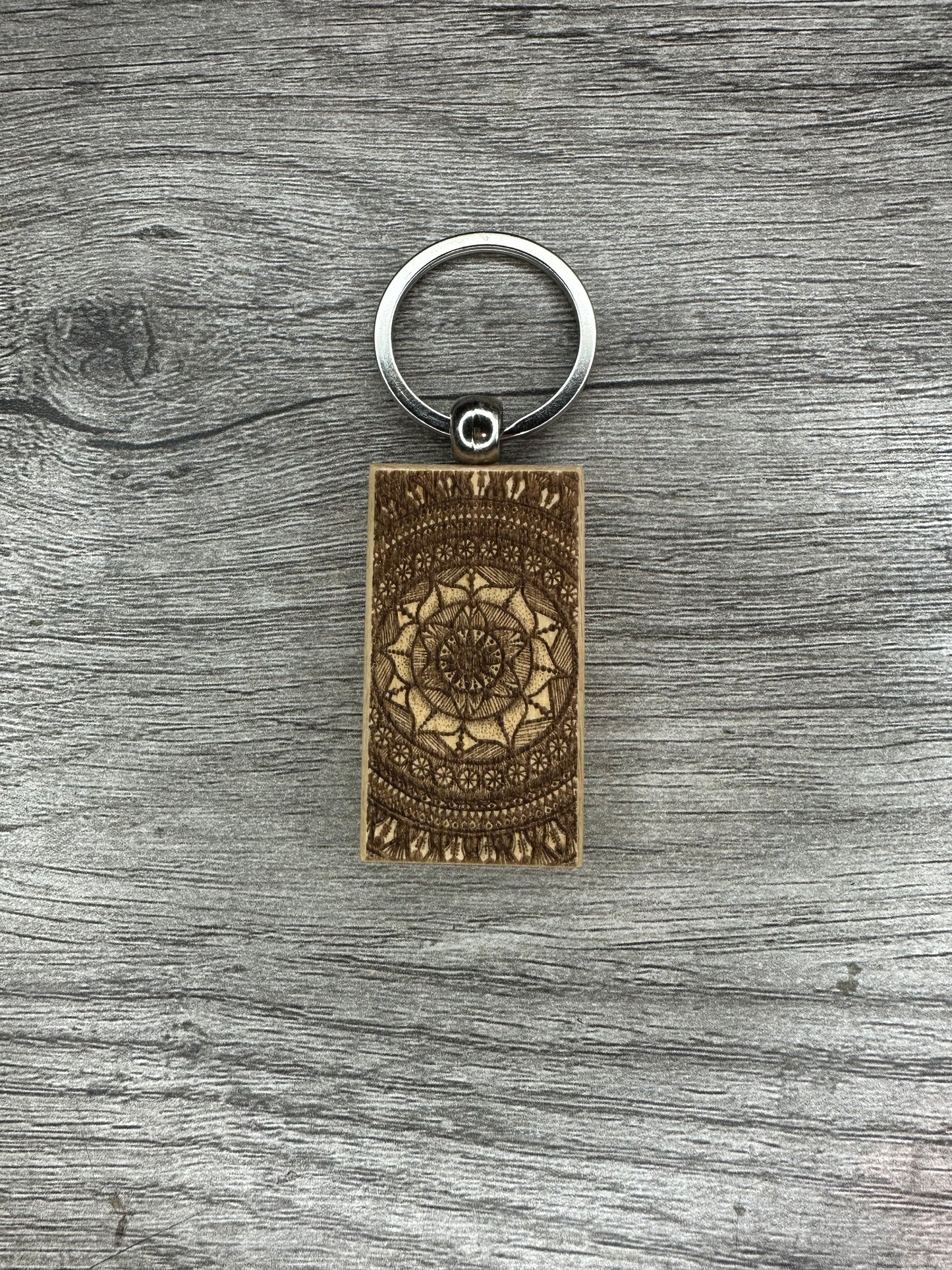 Mandala Keychain