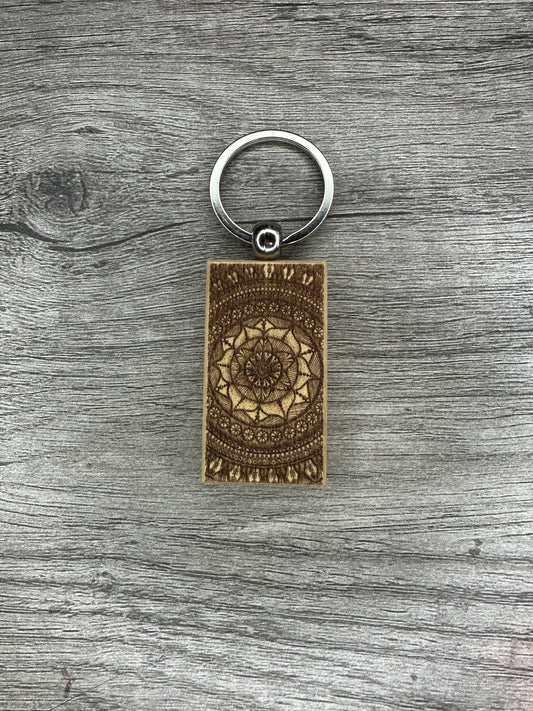 Mandala Keychain