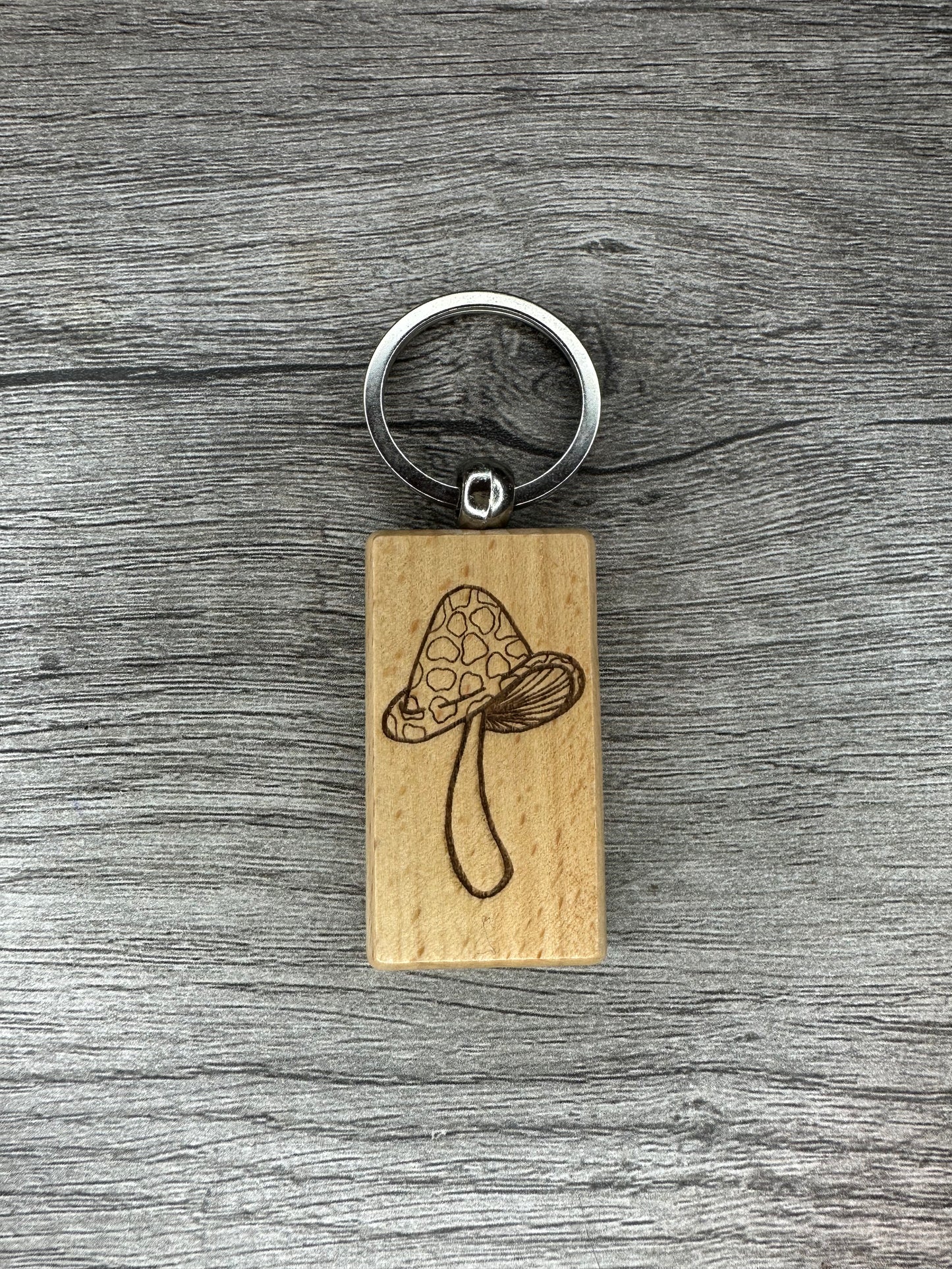Mushroom & Fern Keychain Collection