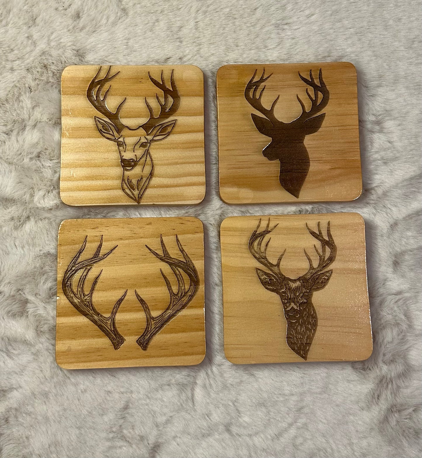 Deer Coasters