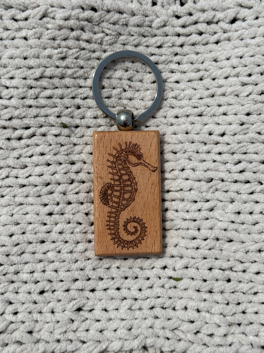 Seahorse Keychain