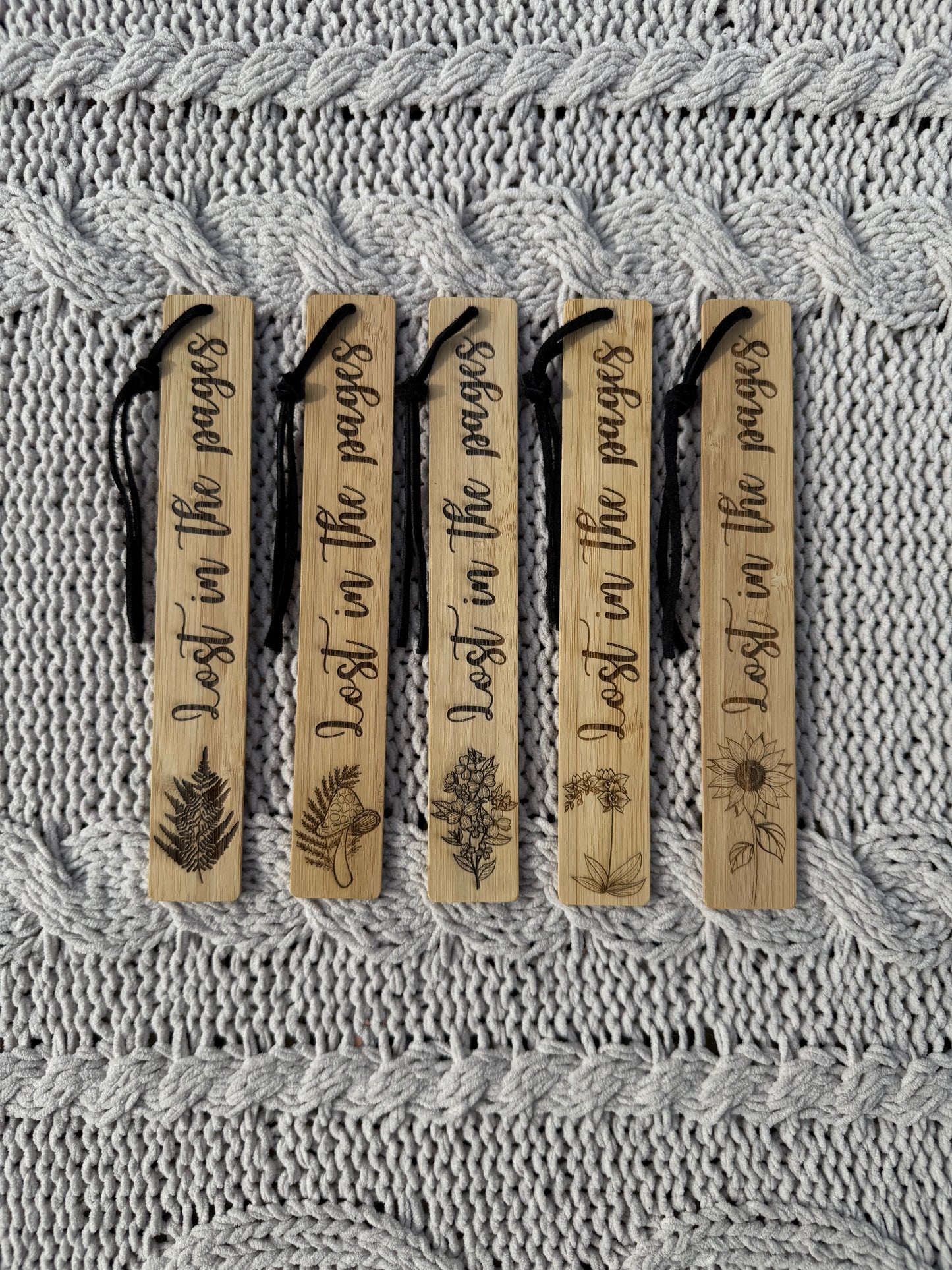 Floarls, Ferns, & Fungi Bookmarks