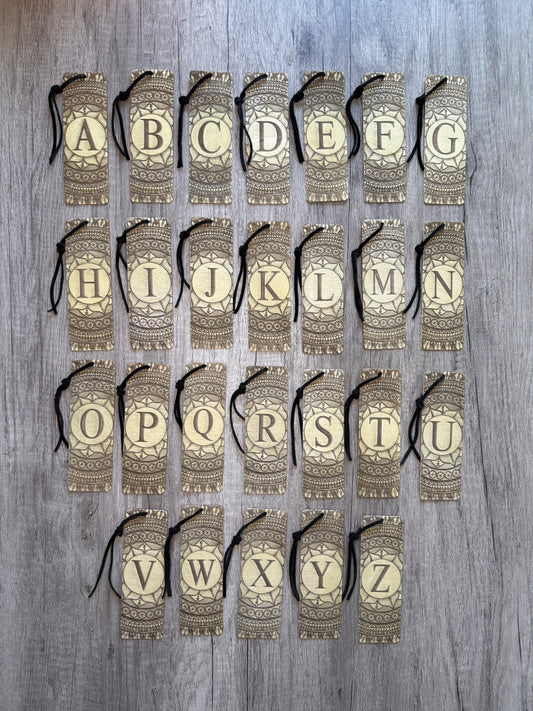 Alphabet Bookmarks