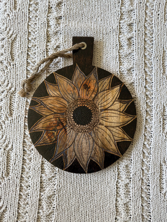 Sunflower Charcuterie & Cutting Board (Food Safe)