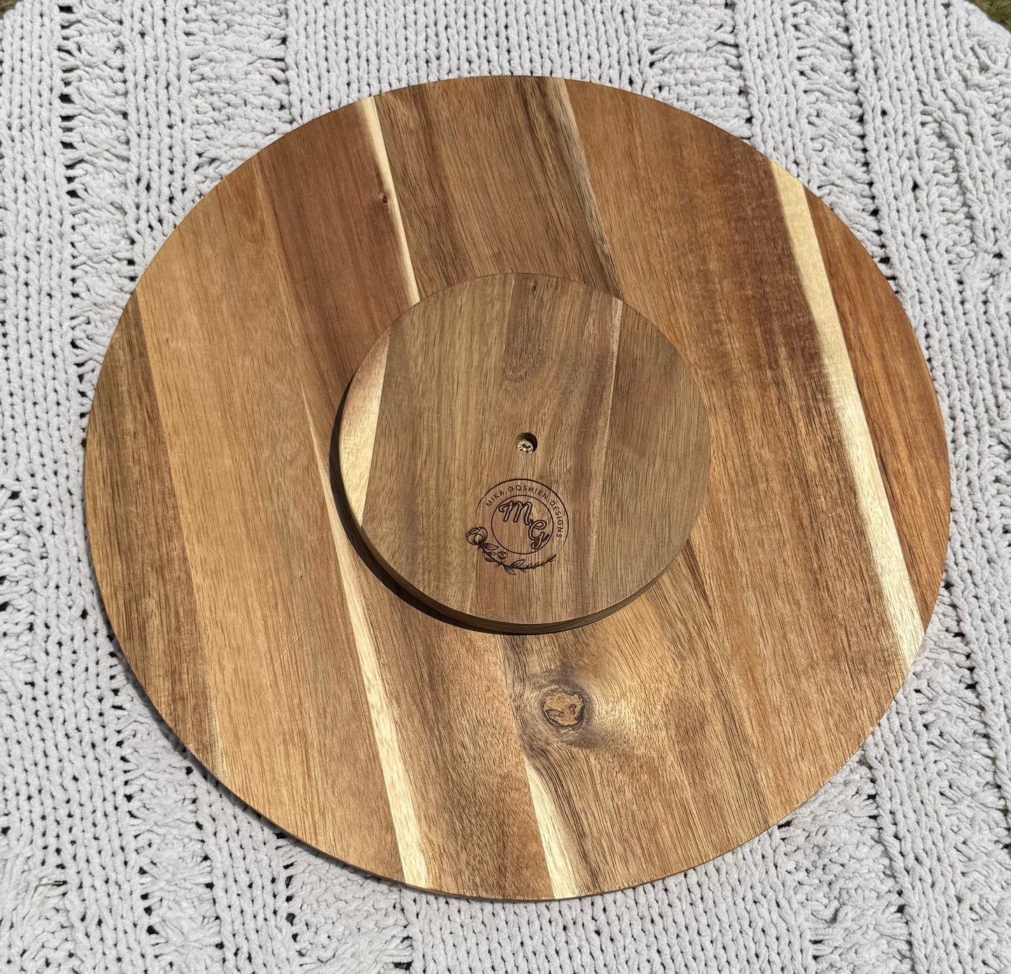 14" Mandala Lazy Susan (Food Safe)