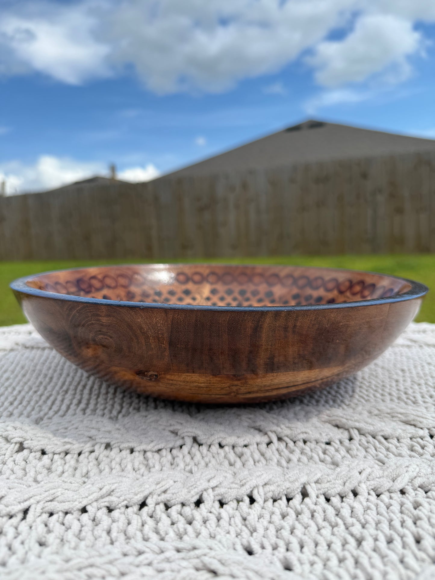12" Mandala Bowl (Food Safe)