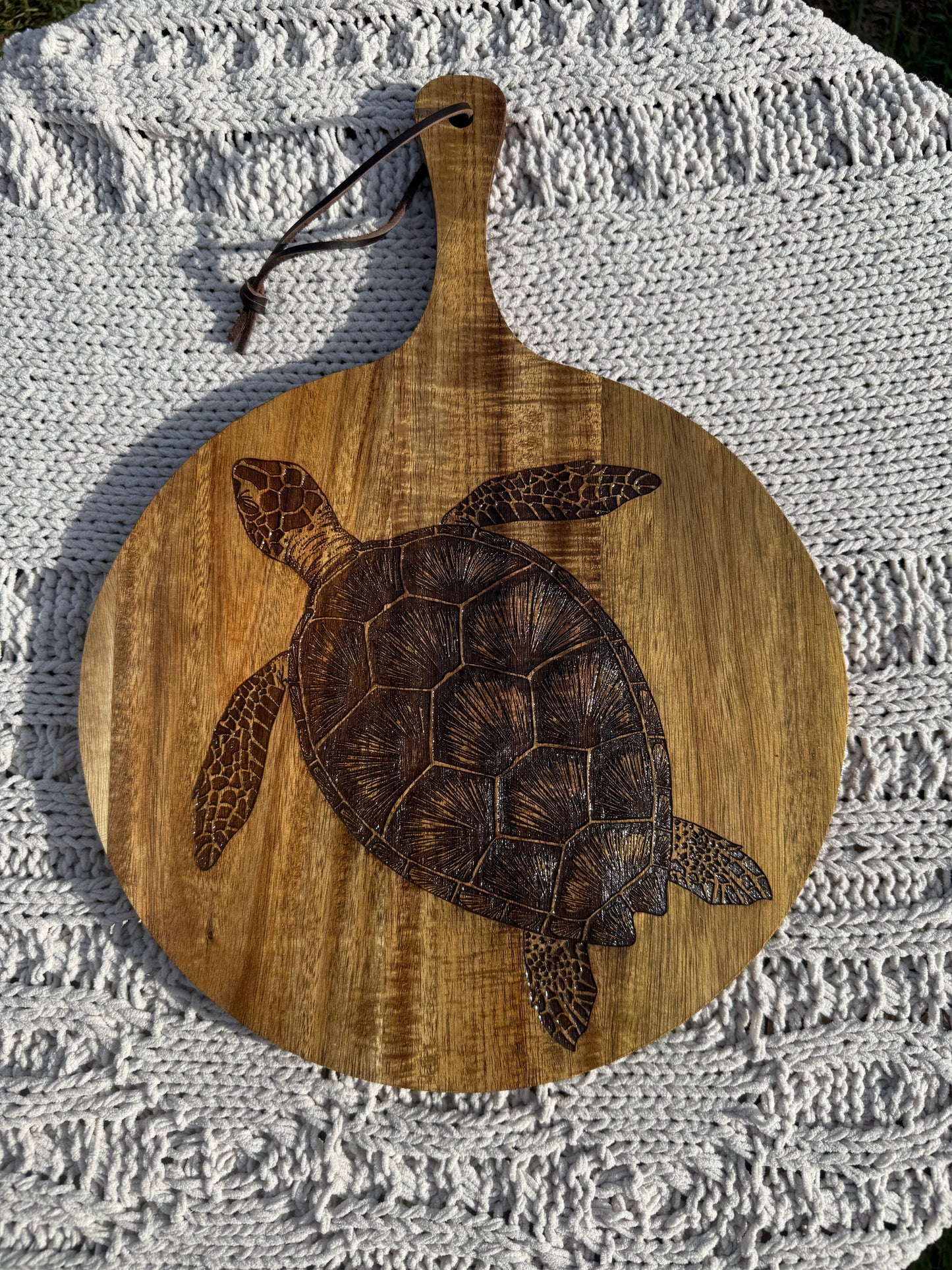 Sea Turtle Board (Food Safe)