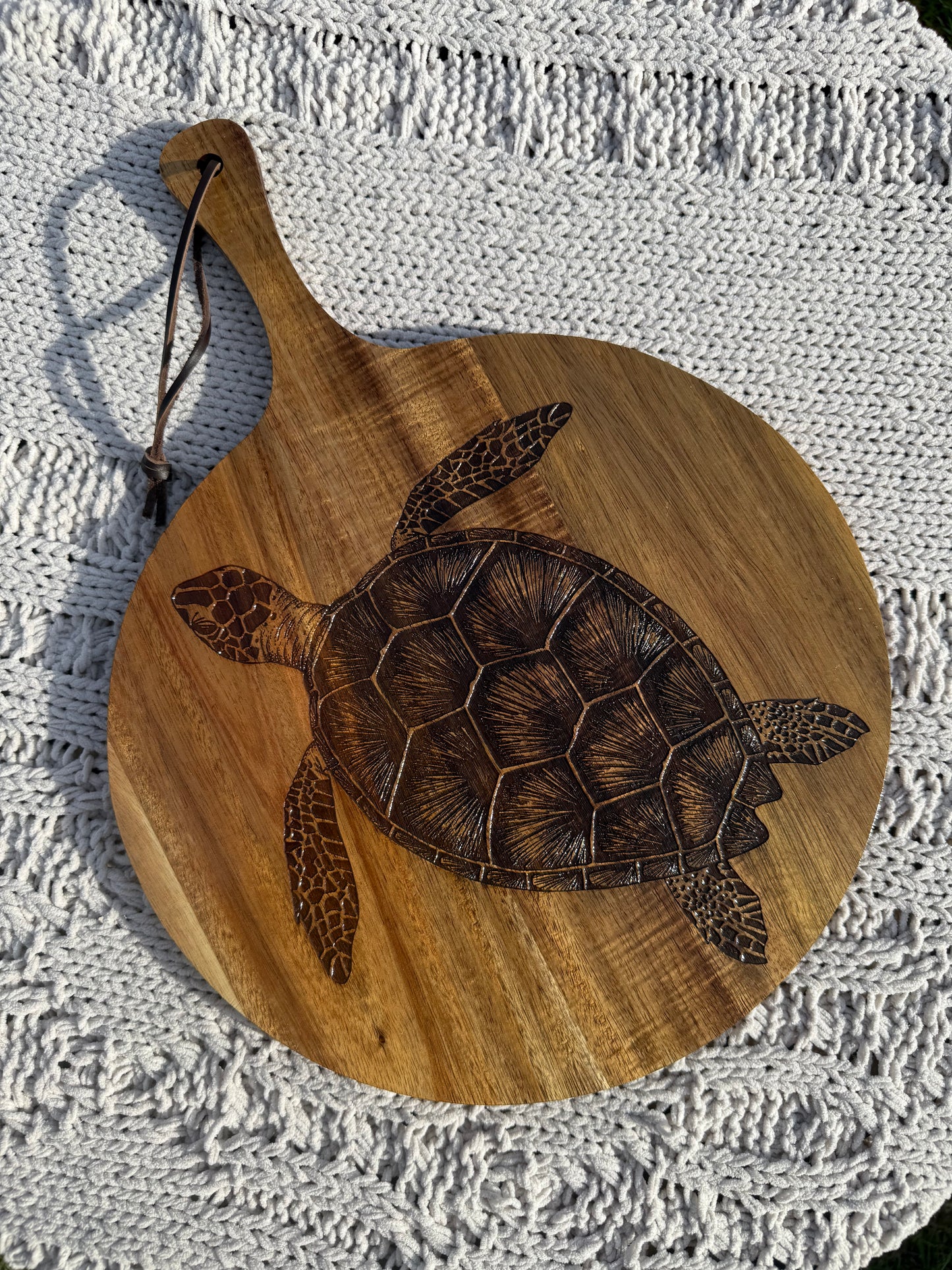 Sea Turtle Board (Food Safe)