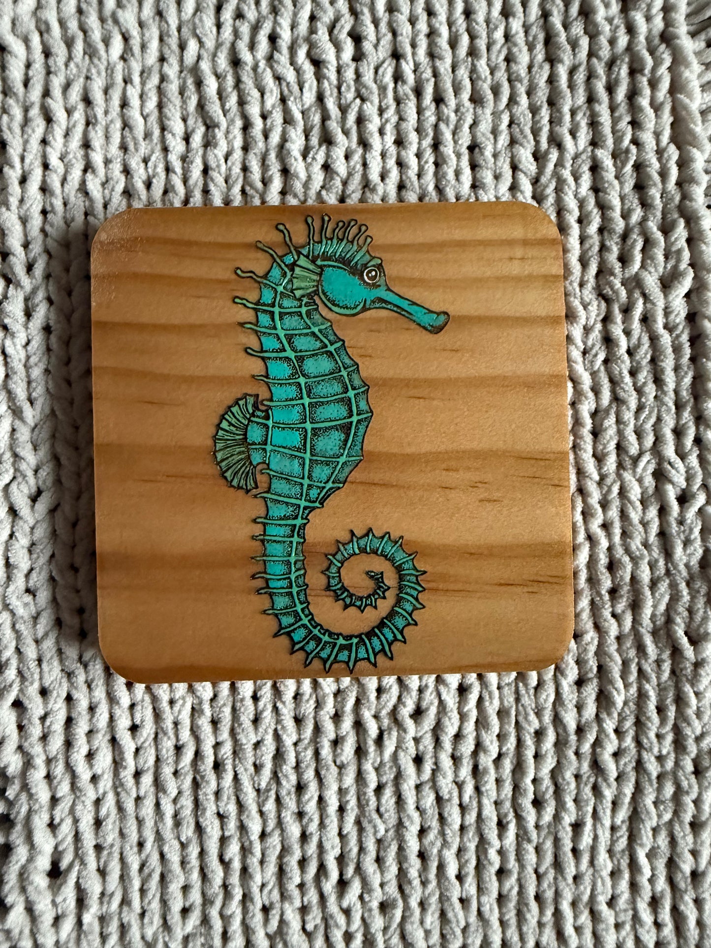 Seahorse Coasters