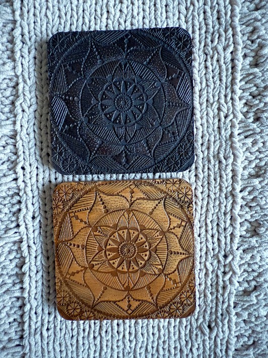 Mandala Coasters