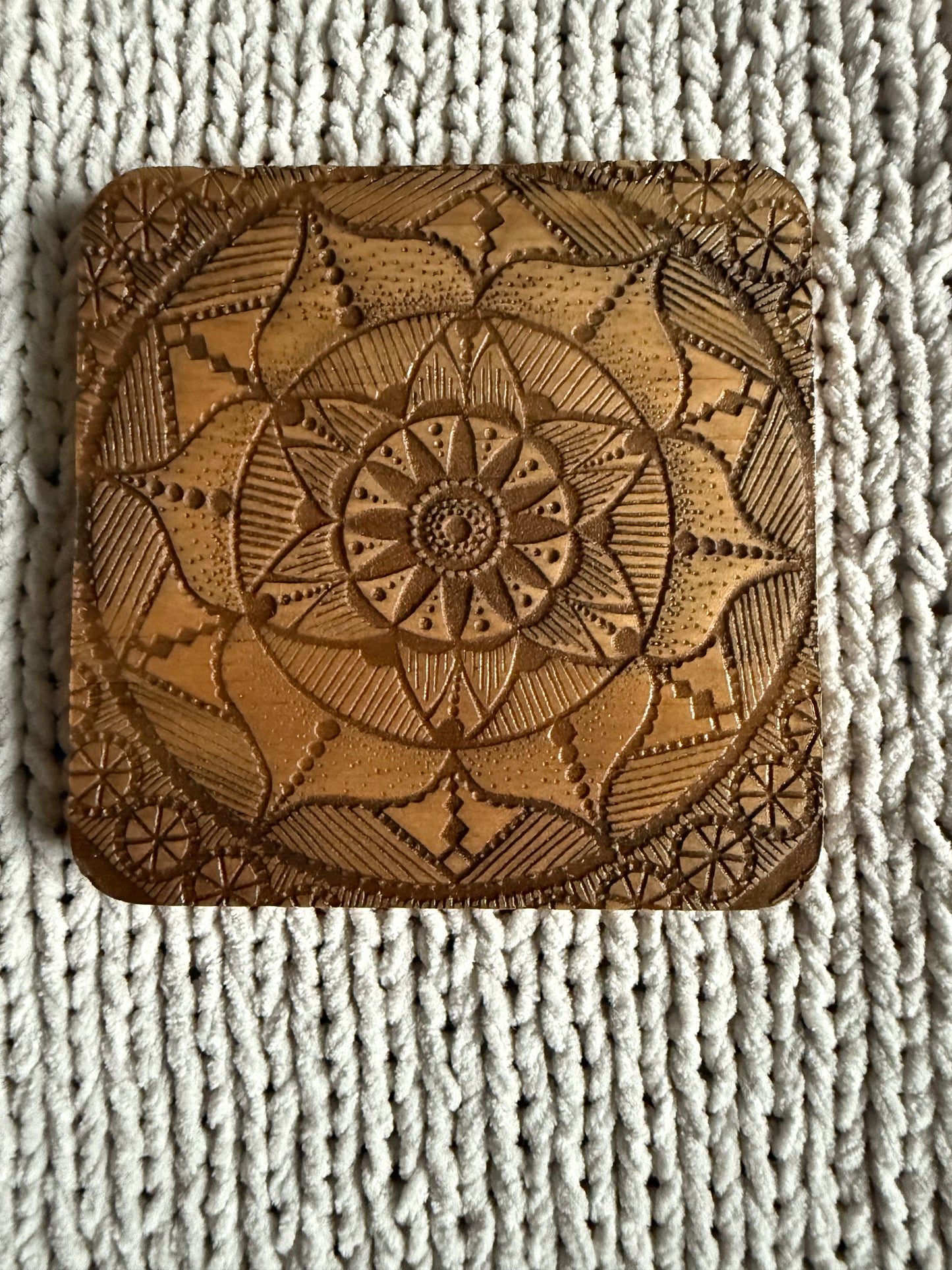 Mandala Coasters