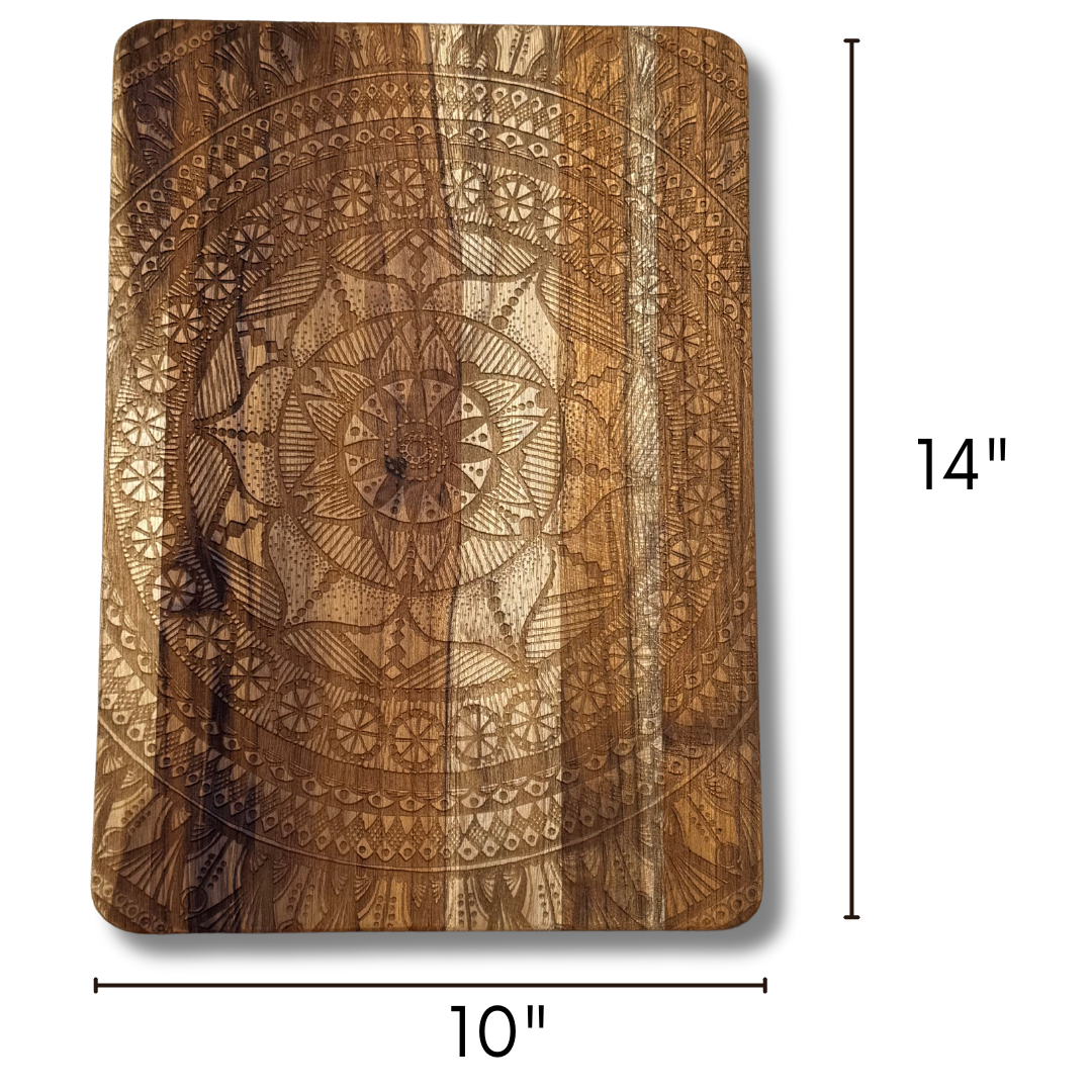 Mandala Lace Board (Food Safe)