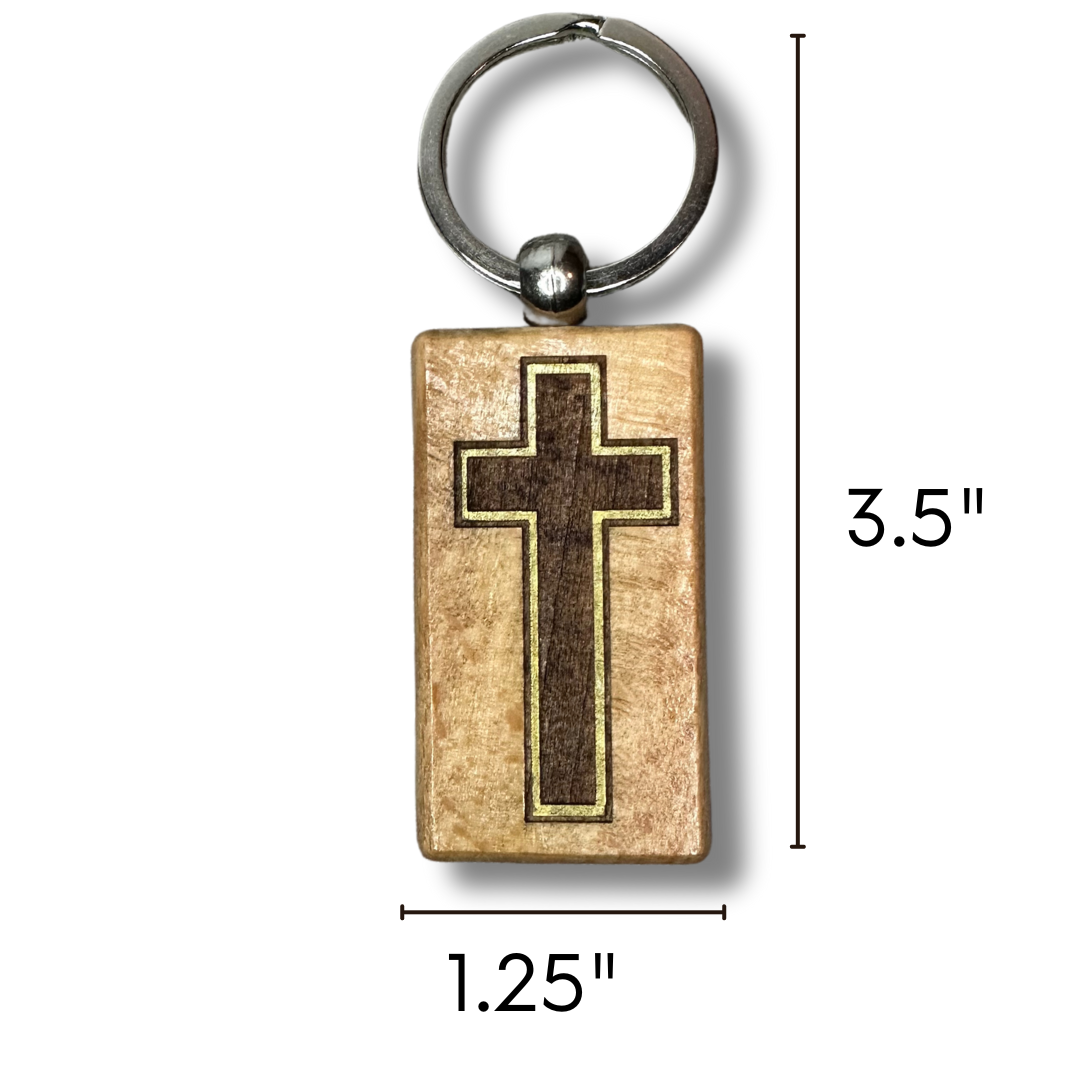 Cross Keychain