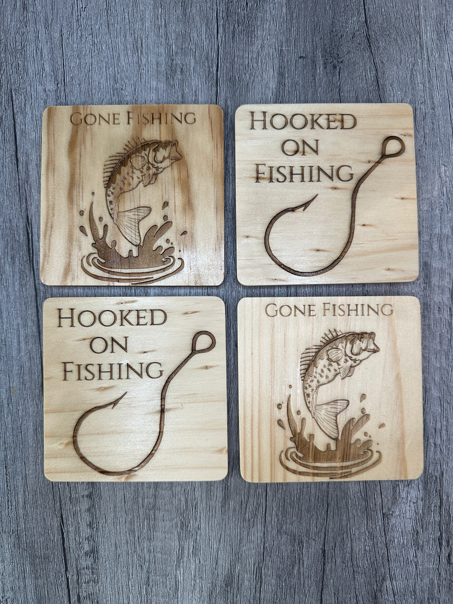 Fishing Coaster Set