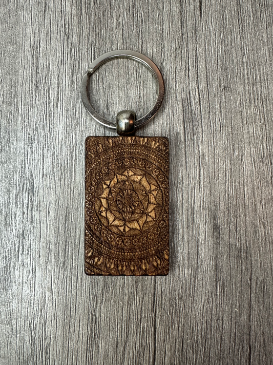 Mandala Keychain