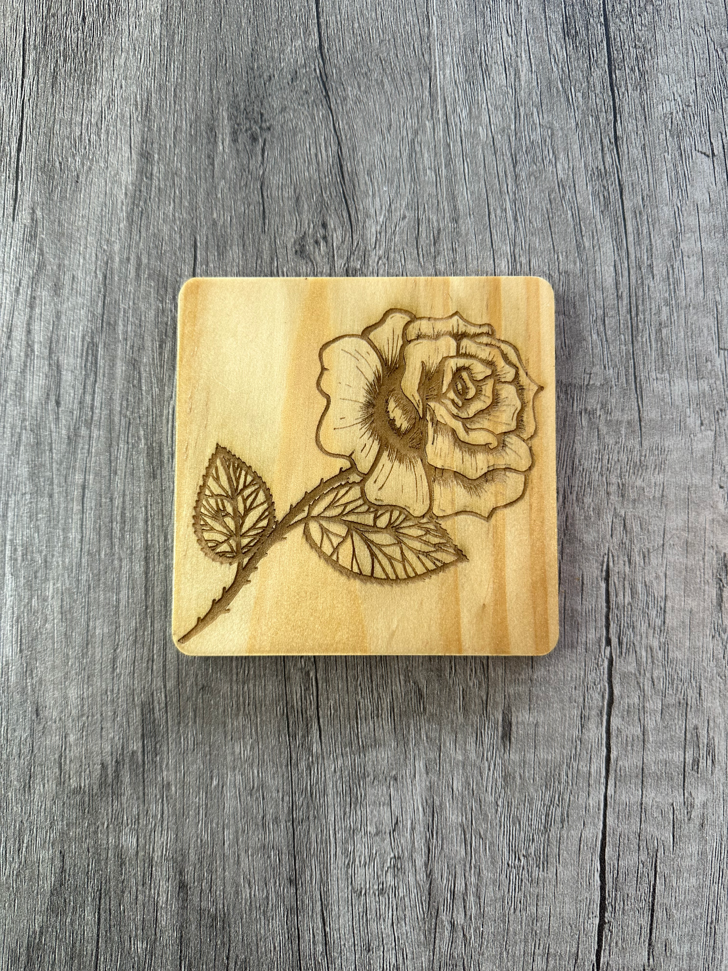 Rose Coaster Set