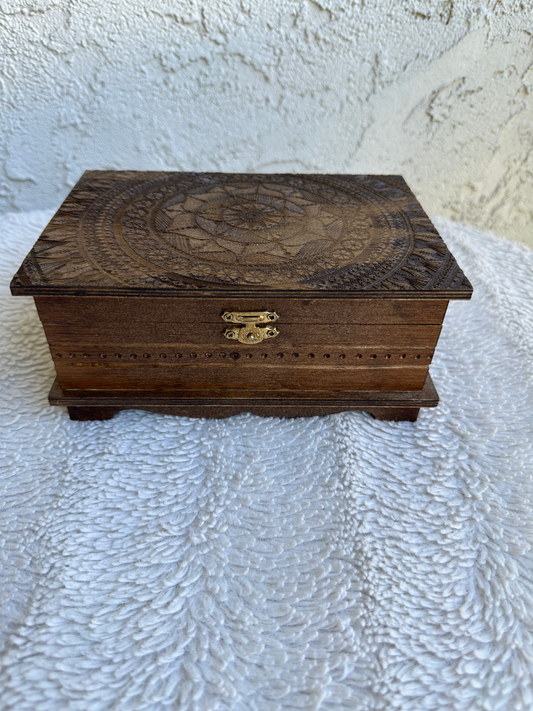 Rustic Mandala Box