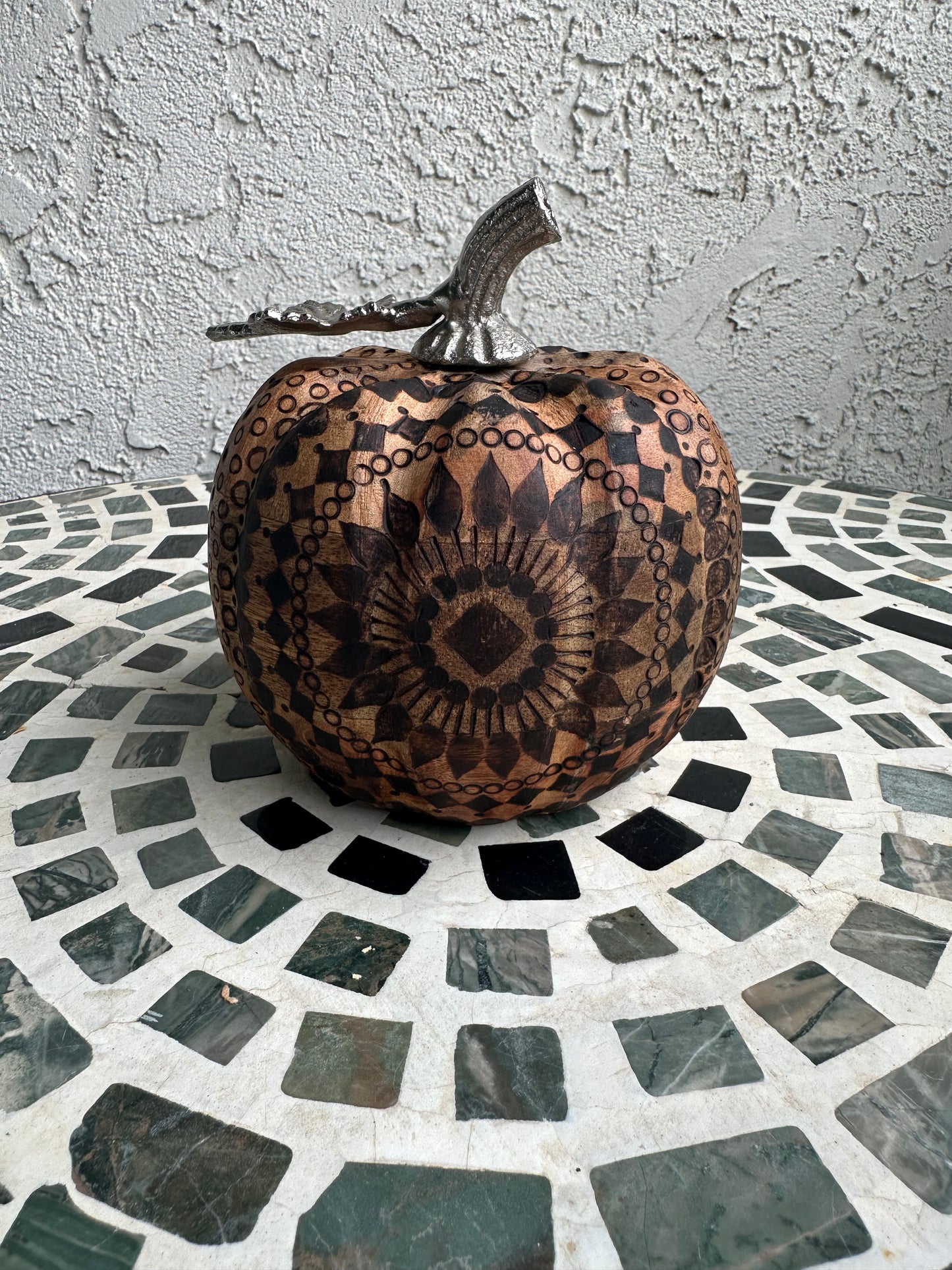 Small Mandala Pumpkin #4