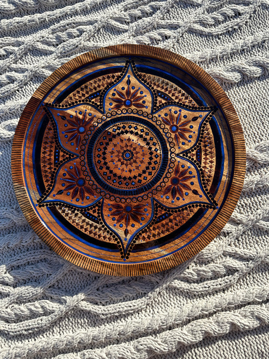 Mandala Lazy Susan (Food Safe)