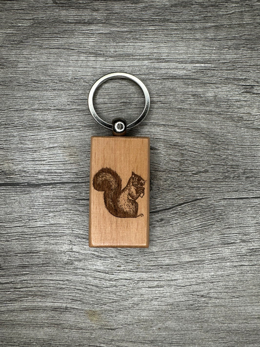 Squirrel Keychain