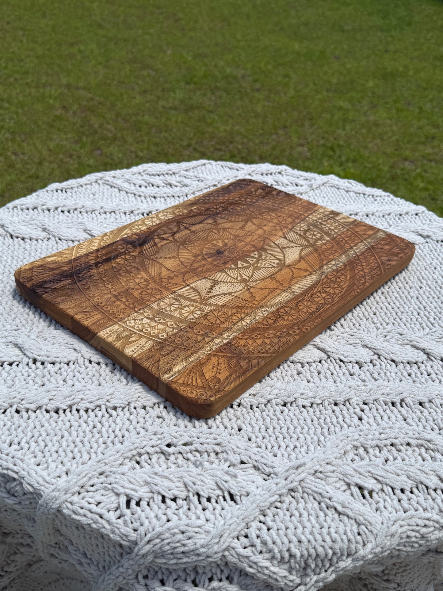 Mandala Lace Board (Food Safe)