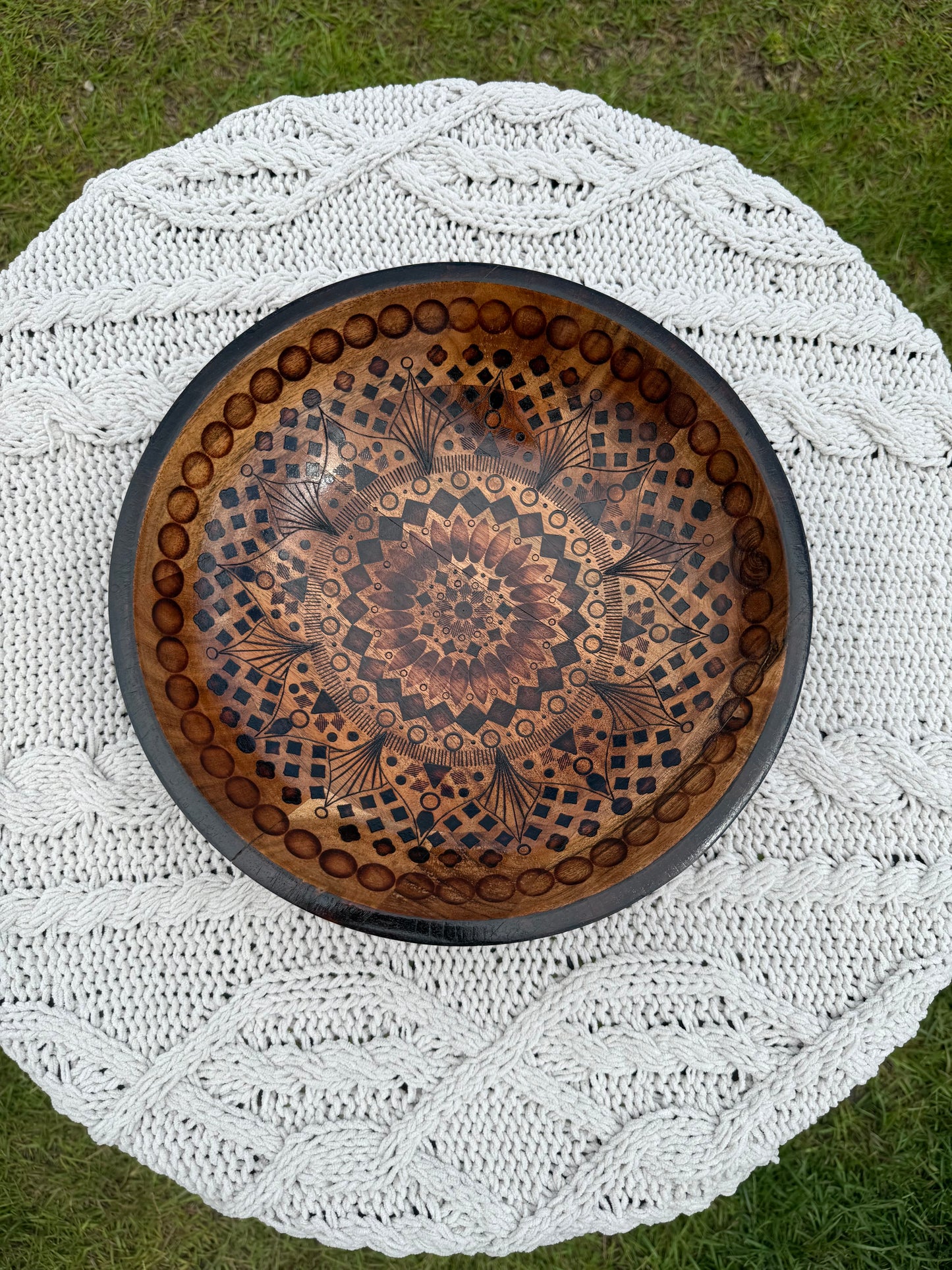 12" Mandala Bowl (Food Safe)