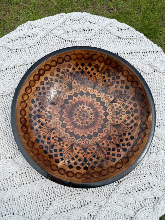 12" Mandala Bowl (Food Safe)