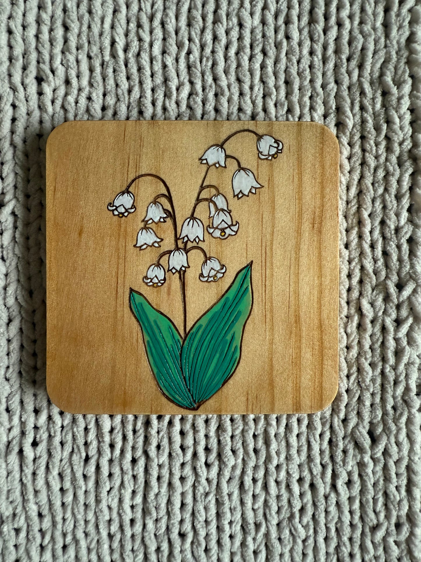 Birth Flower Coasters: Color