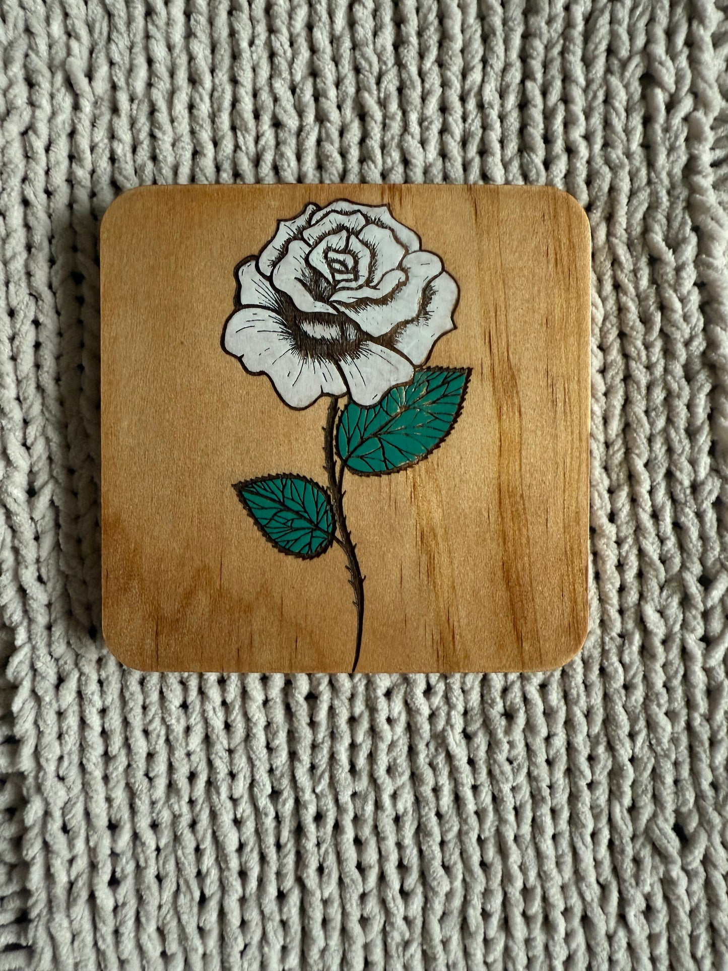 Birth Flower Coasters: Color