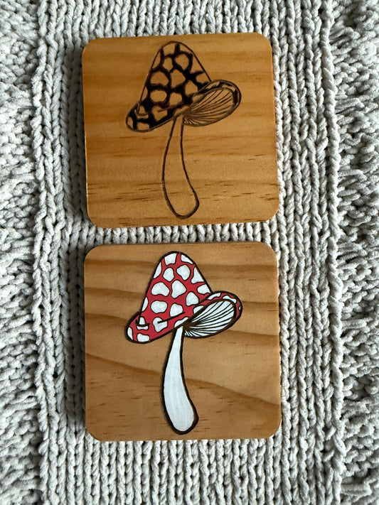 Mushroom Coasters