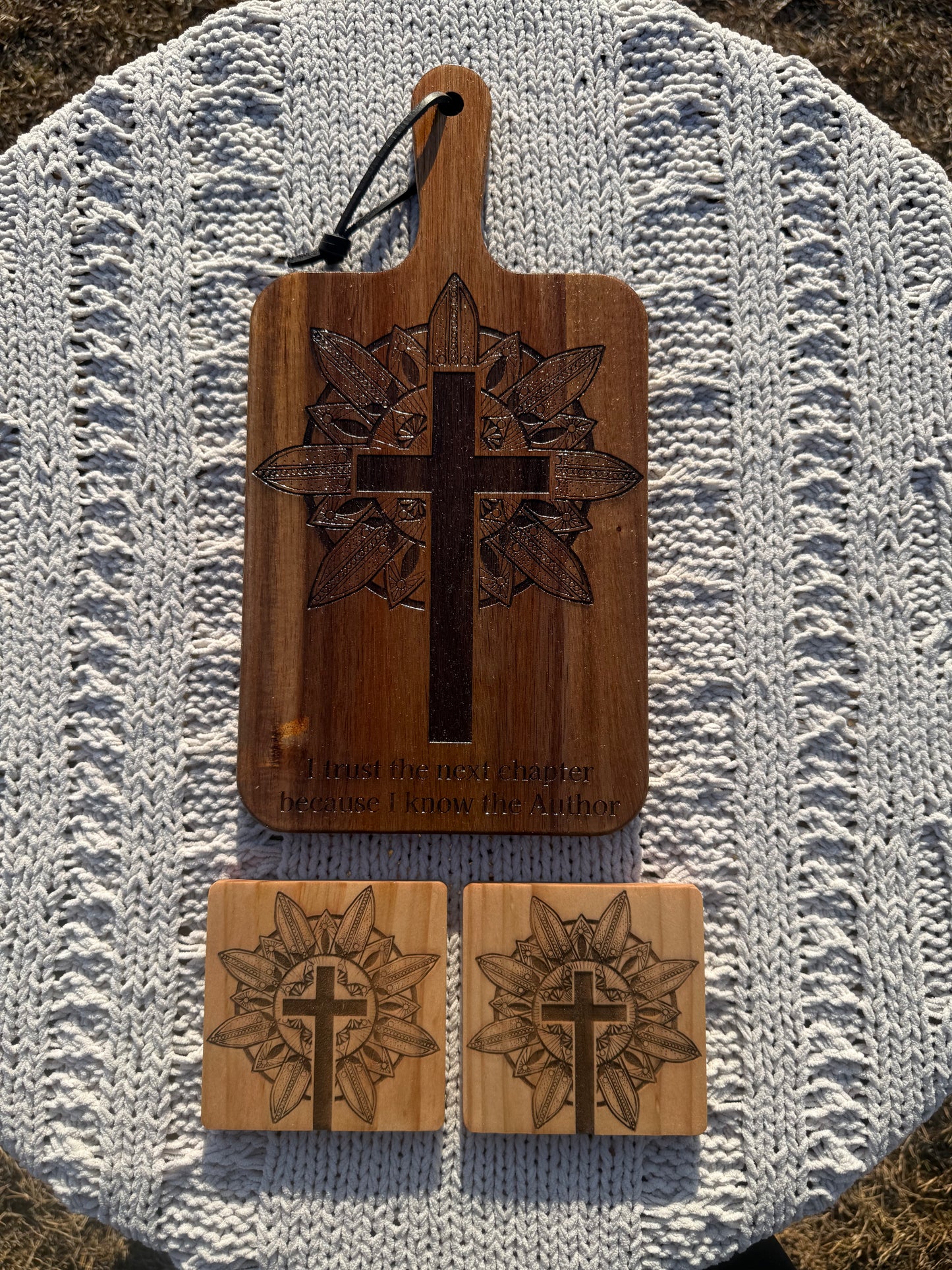 Shining Glory Cross Board (Food Safe)