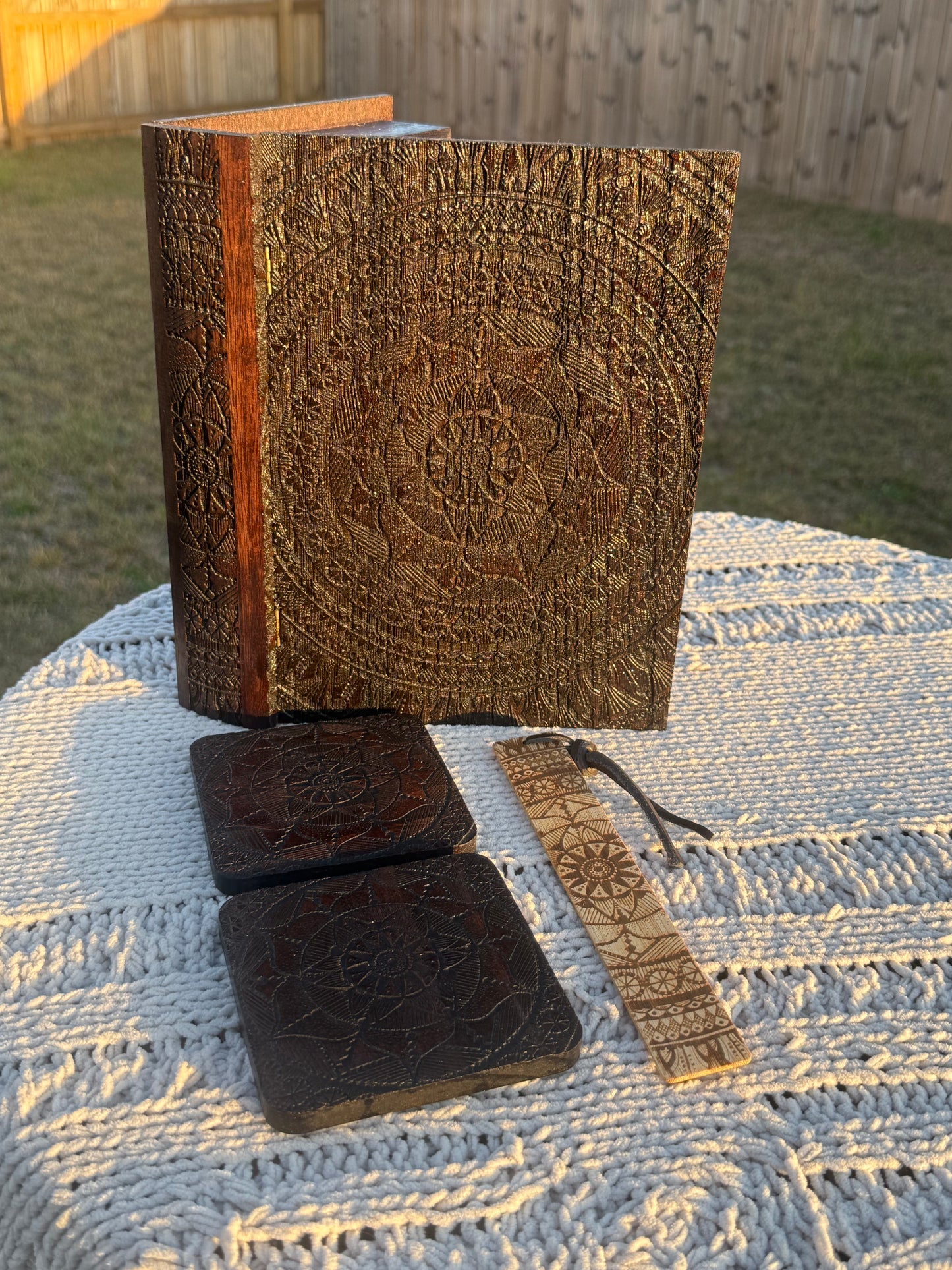 Mandala Book Box