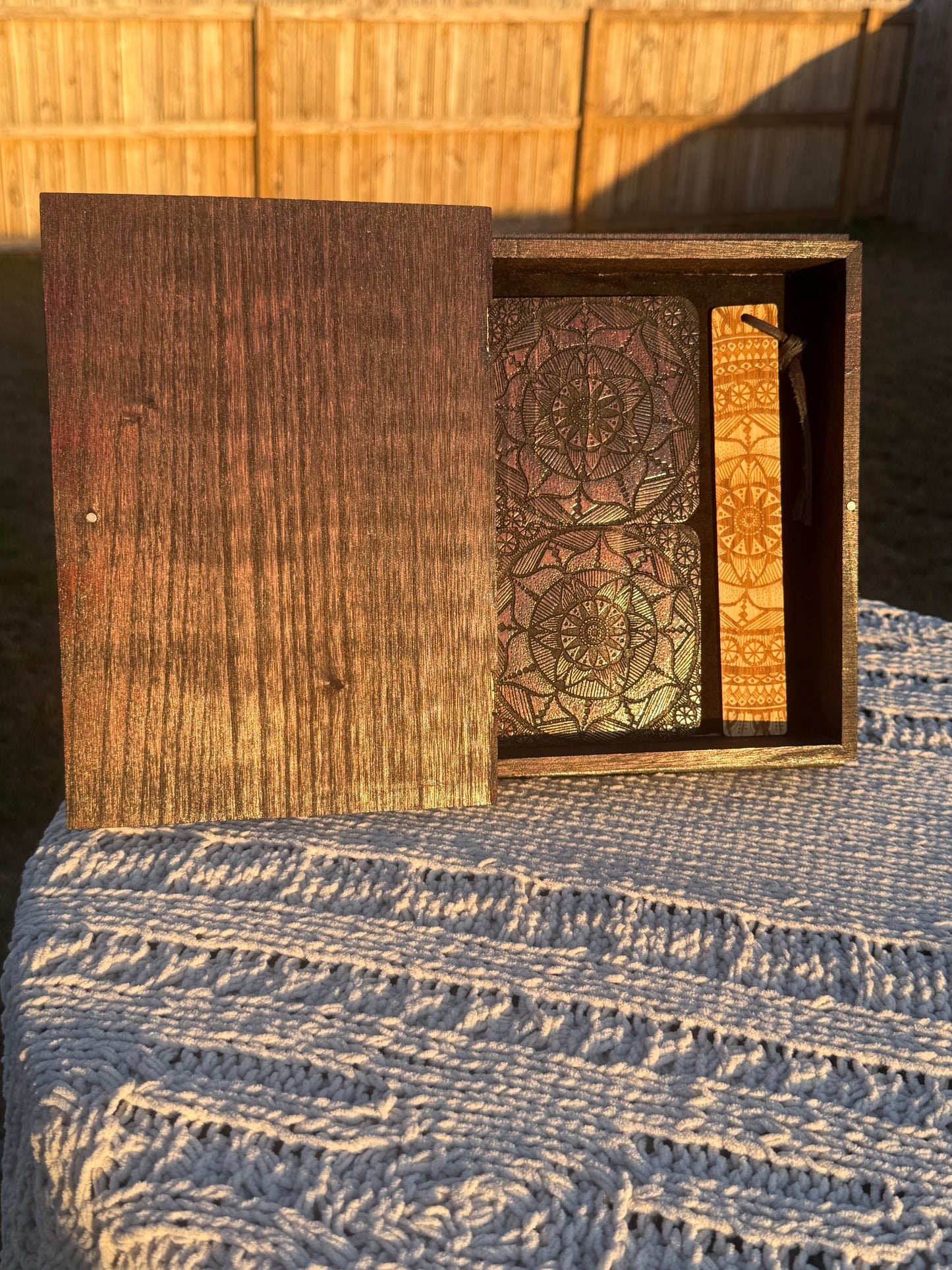 Mandala Book Box